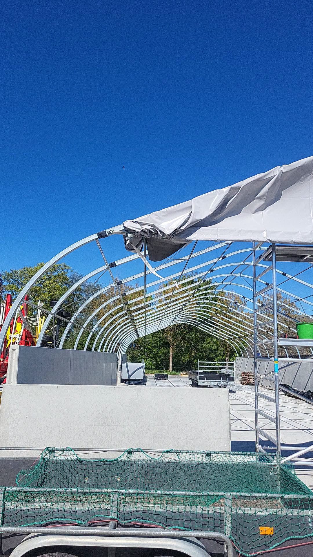 Smart Tentstal voor droge koeien en kalveren in Thesinge